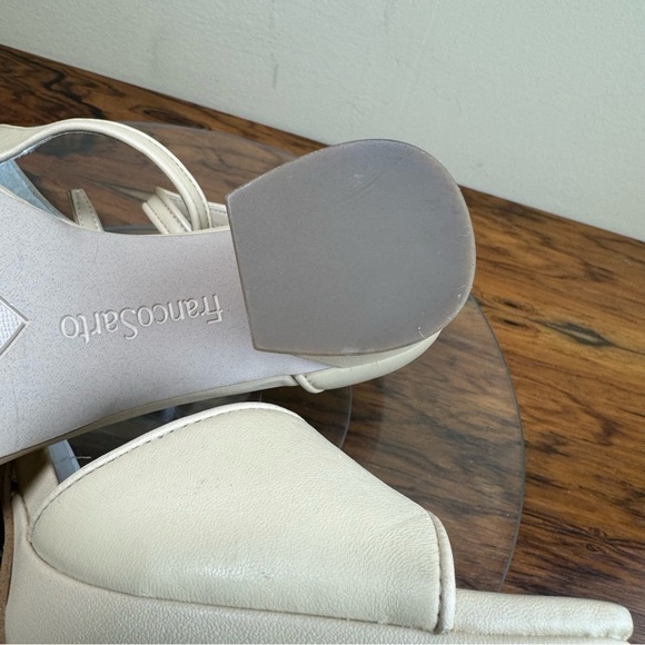 NEW Franco Sarto Dima Sandal in Beige Leather - Picture 15 of 16